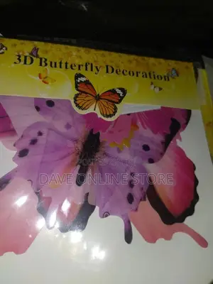3d Butterfly Wall Stickers