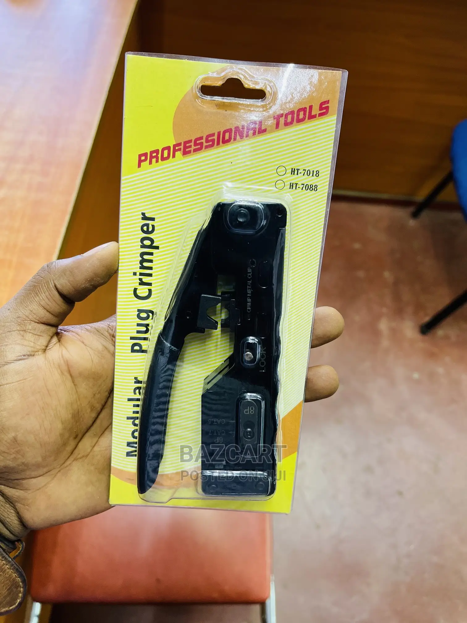 Modular Plug Crimping Tool