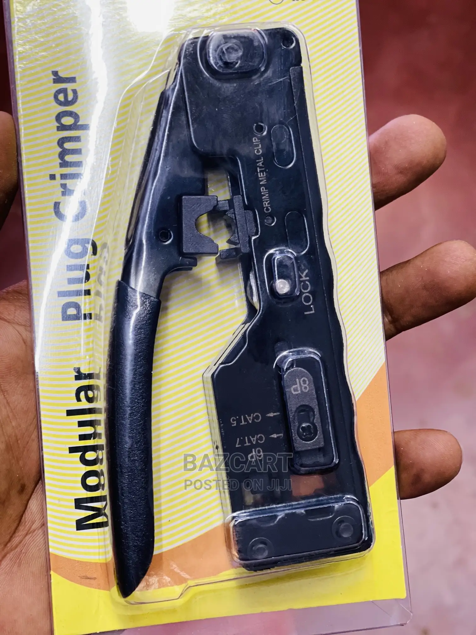 Modular Plug Crimping Tool