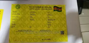 Yellow Cards With Codes
