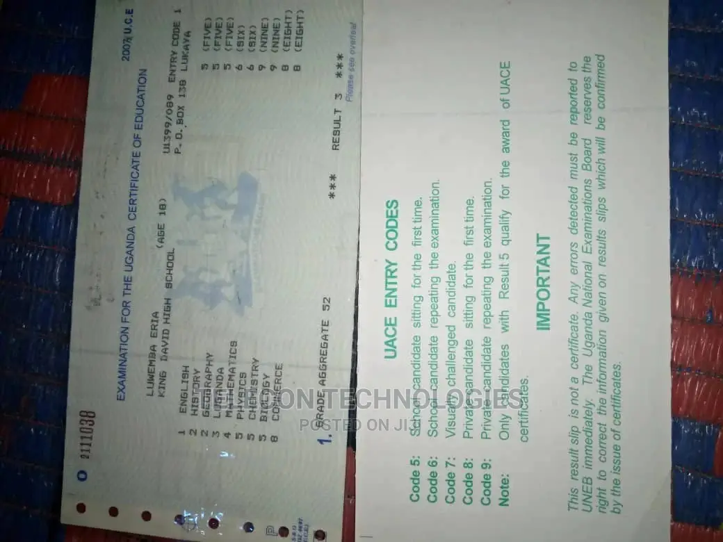 Passlips and Certificates