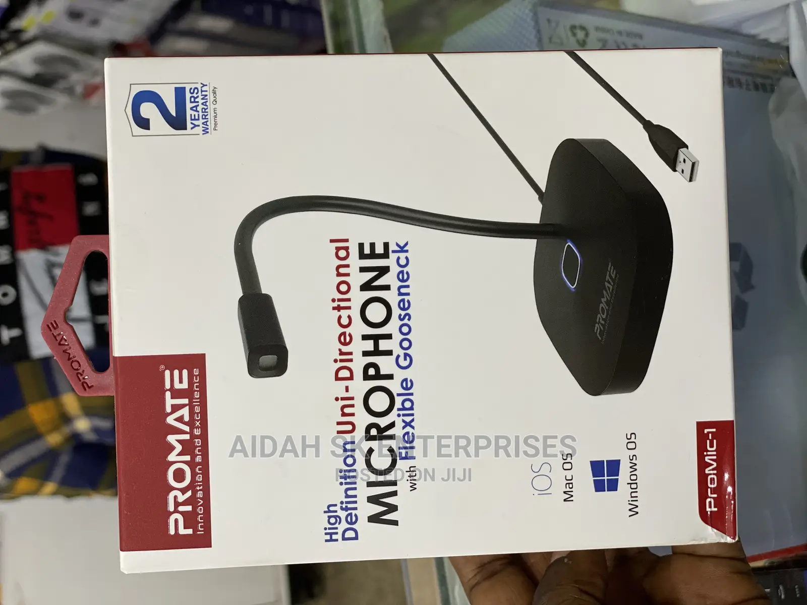 Uni- Directional Microphone Promate