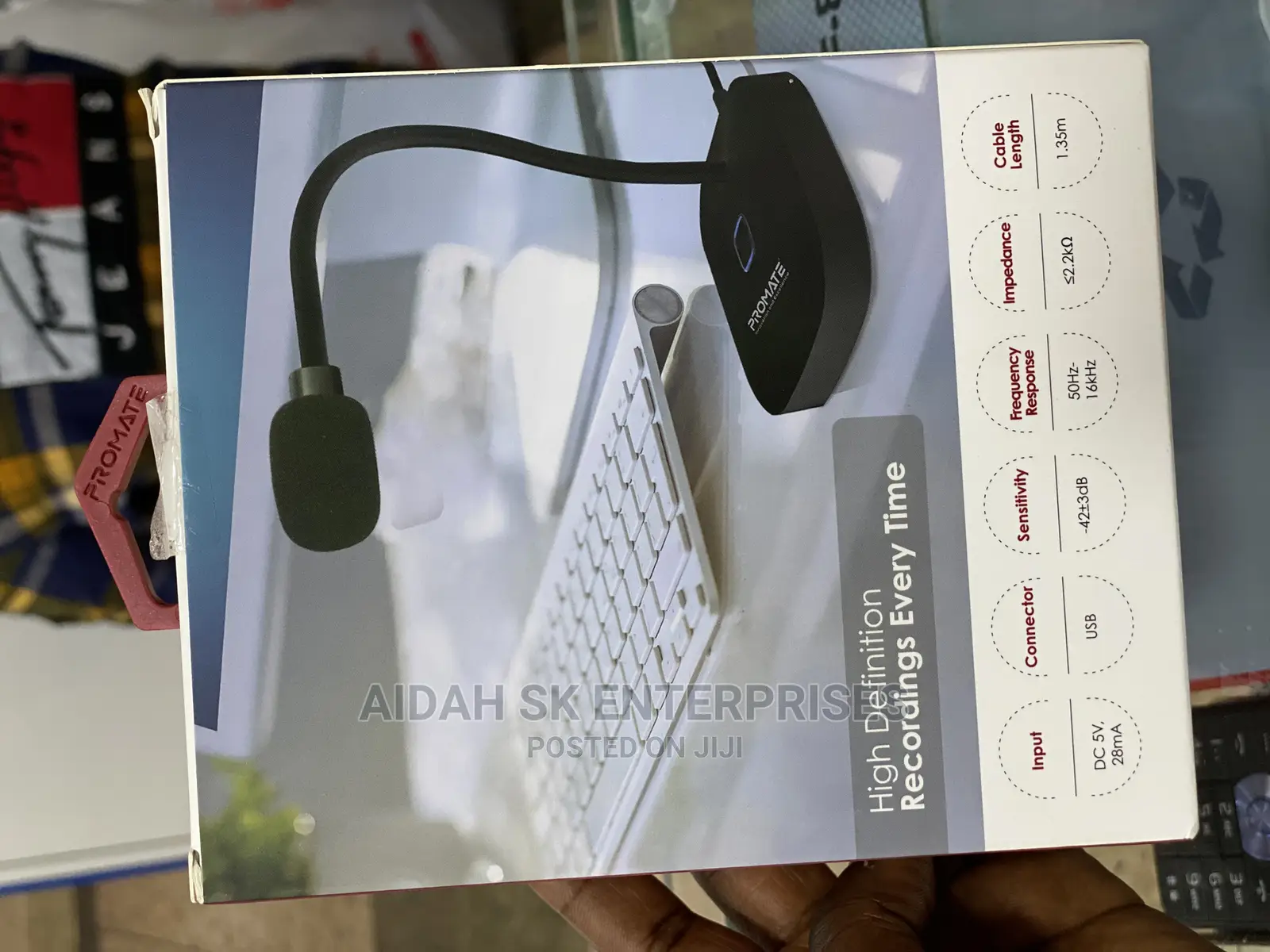 Uni- Directional Microphone Promate