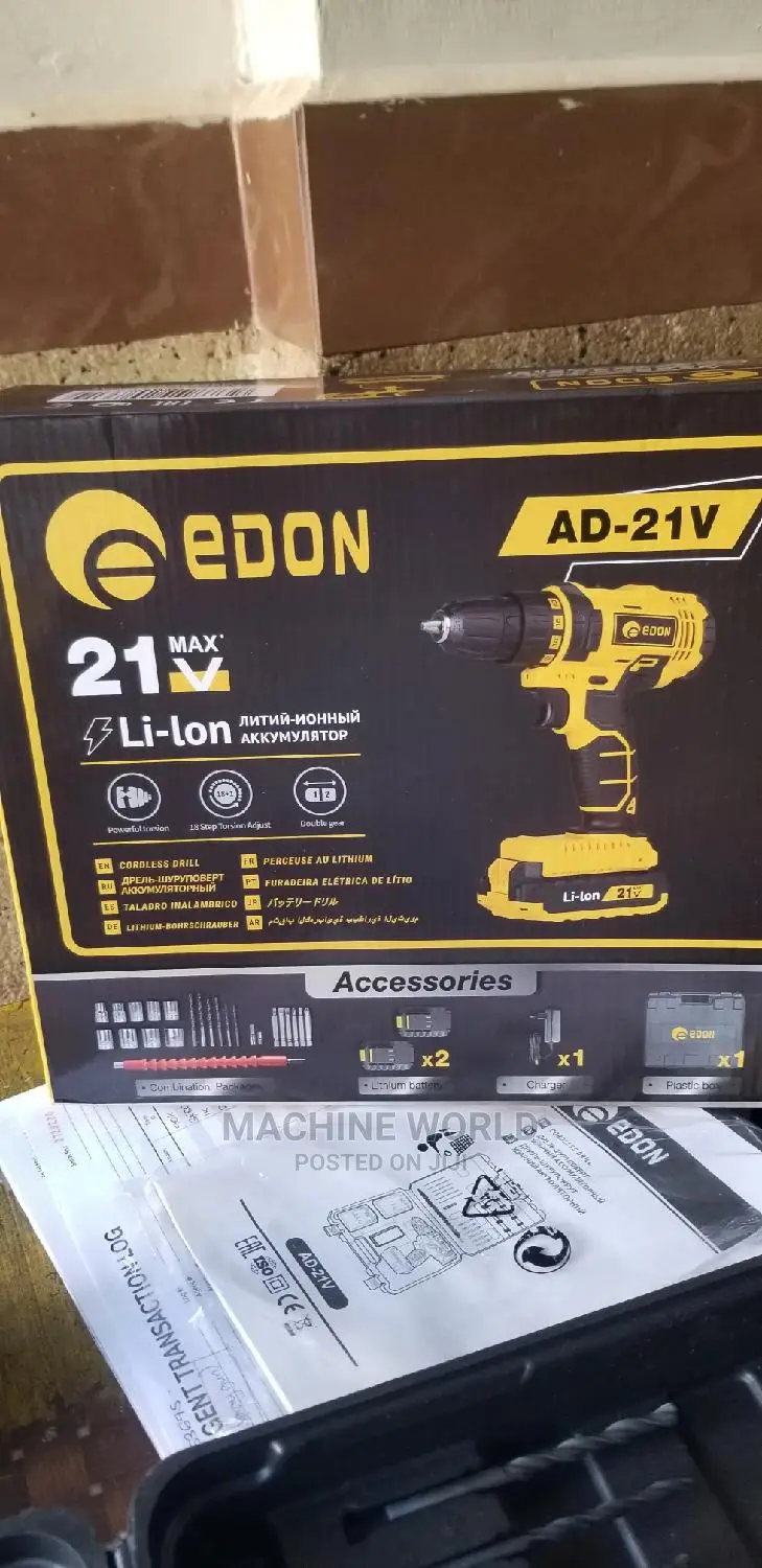21v Rechargeable Drill (Cordless Drill)
