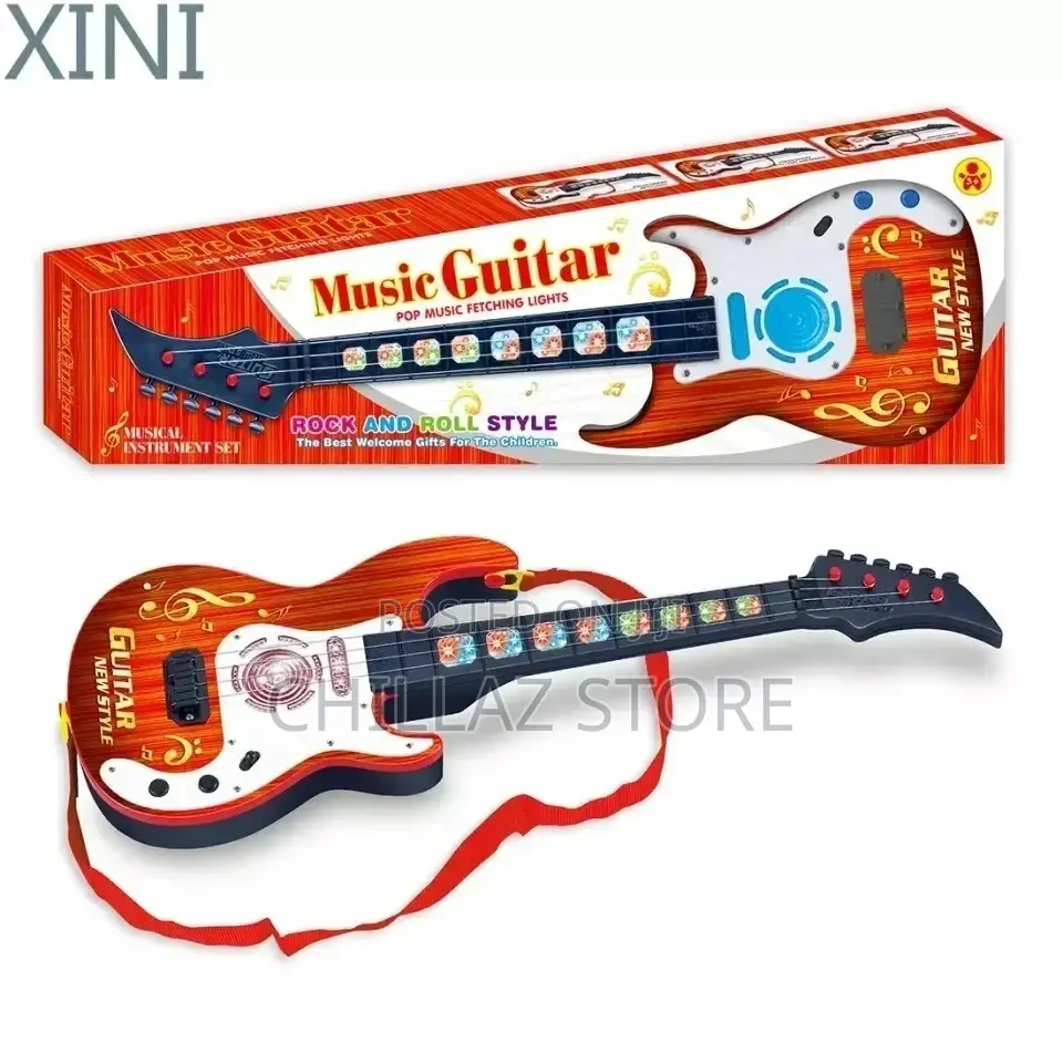 Kids Music Guitar With Lights