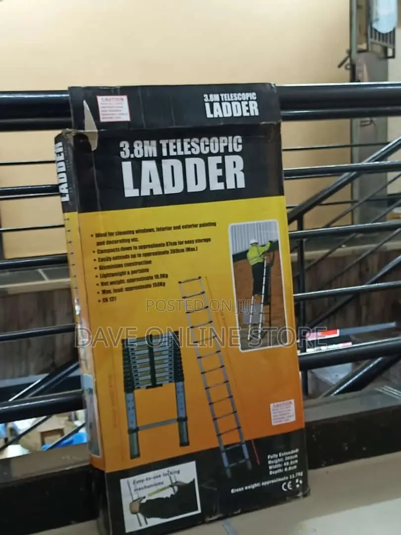 3.8 Metre Telescopic Ladder