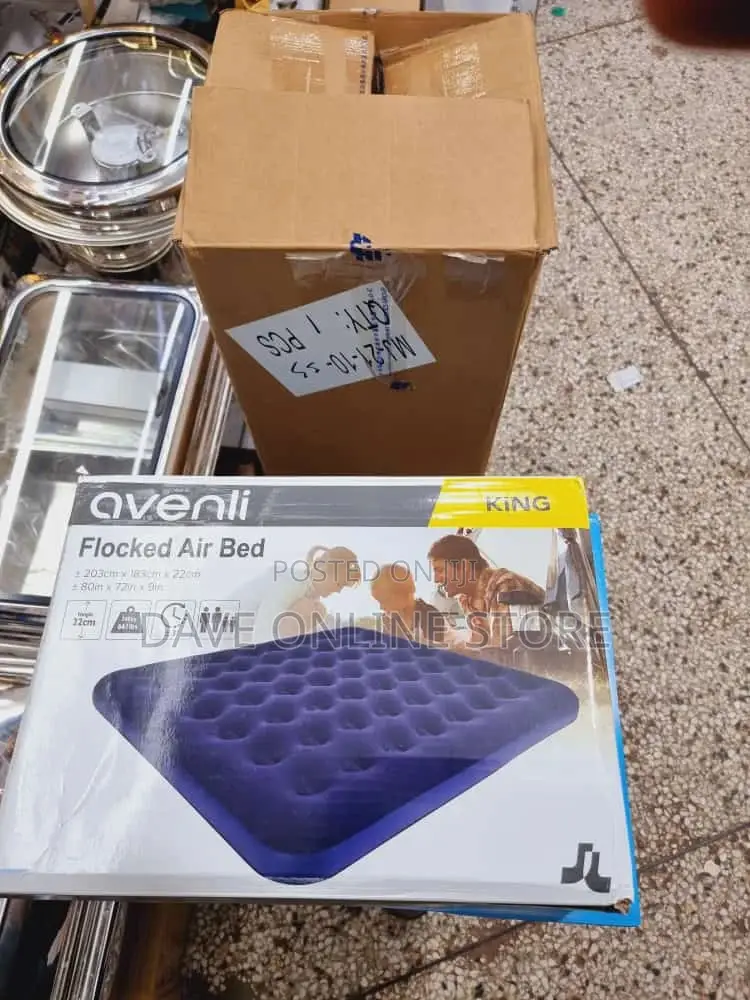 Avenli Flocked Air Bed 6*6