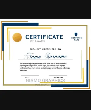 Certificates