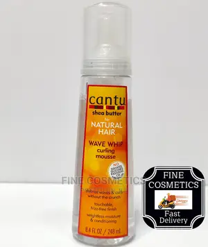 Cantu Shea Butter Wave Whip Curling Mousse for Natural Hair