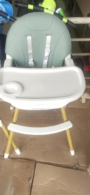 Kids High Feeding Chair Table