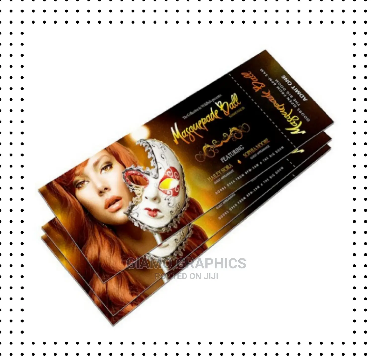 Tickets (Events,Bus Etc)