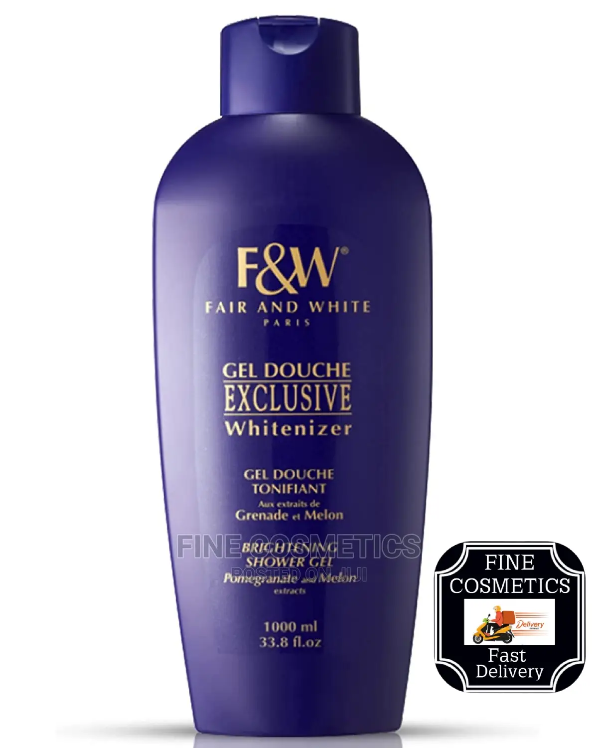 ORIGINAL Fair and White Exclusive Melon Shower Gel 1000ml