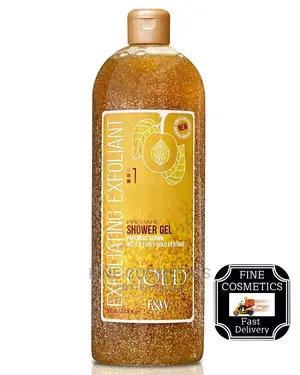 Fair and White Gold Precious Scrub Exfoliating Shower Gel