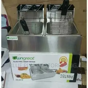 Owngreat 12litres (6.0L + 6.0L) Double Deep Fryers [OG-DF12]