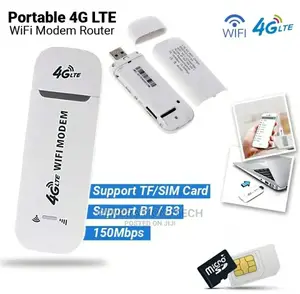 4G LTE Universal Modem With Wifi Hotspot -150mbps