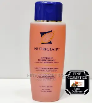 ORIGINAL Nutriclair Lightening Glycerine 8.5 Oz/250ml