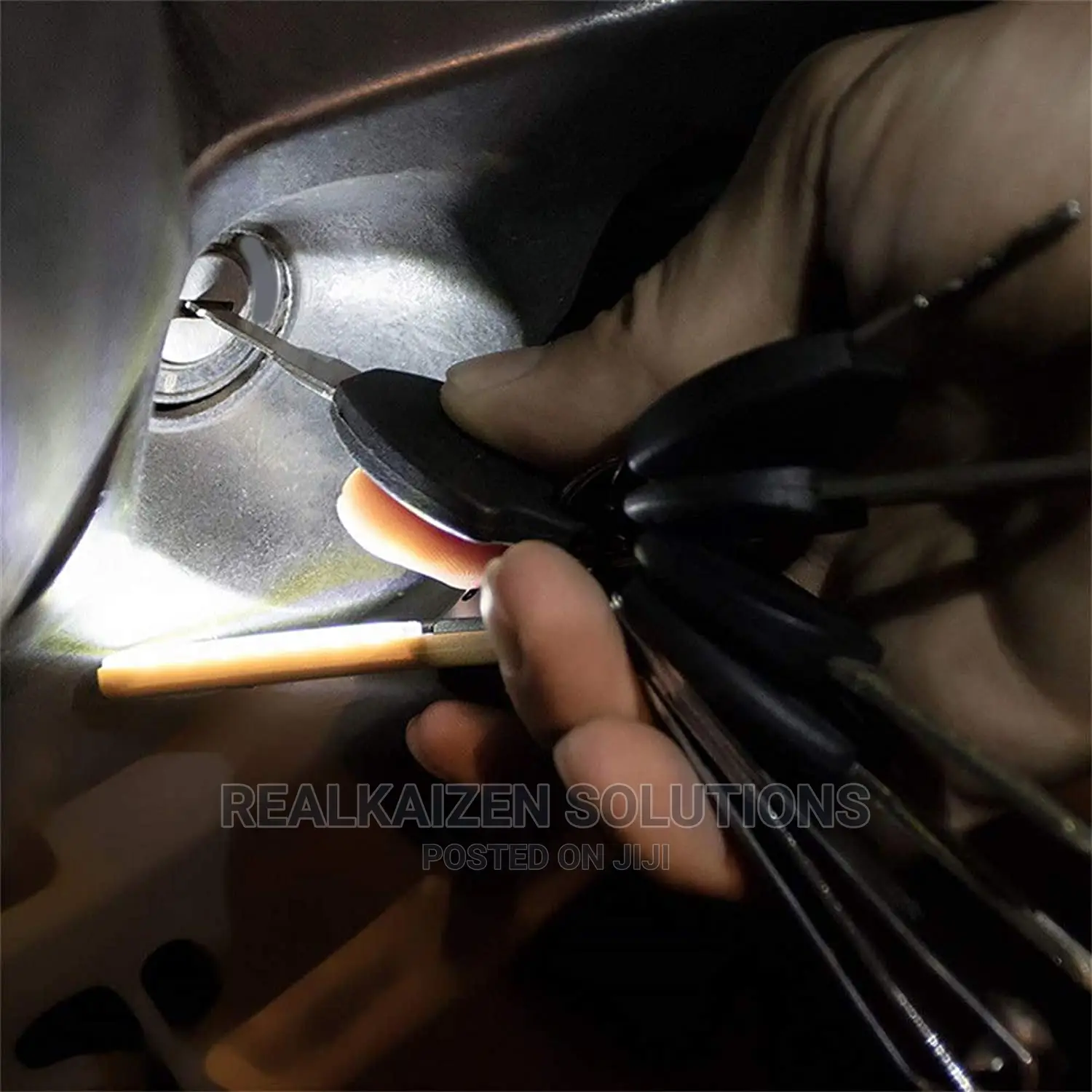 Mini COB LED Key Light Cover Torch Keychain