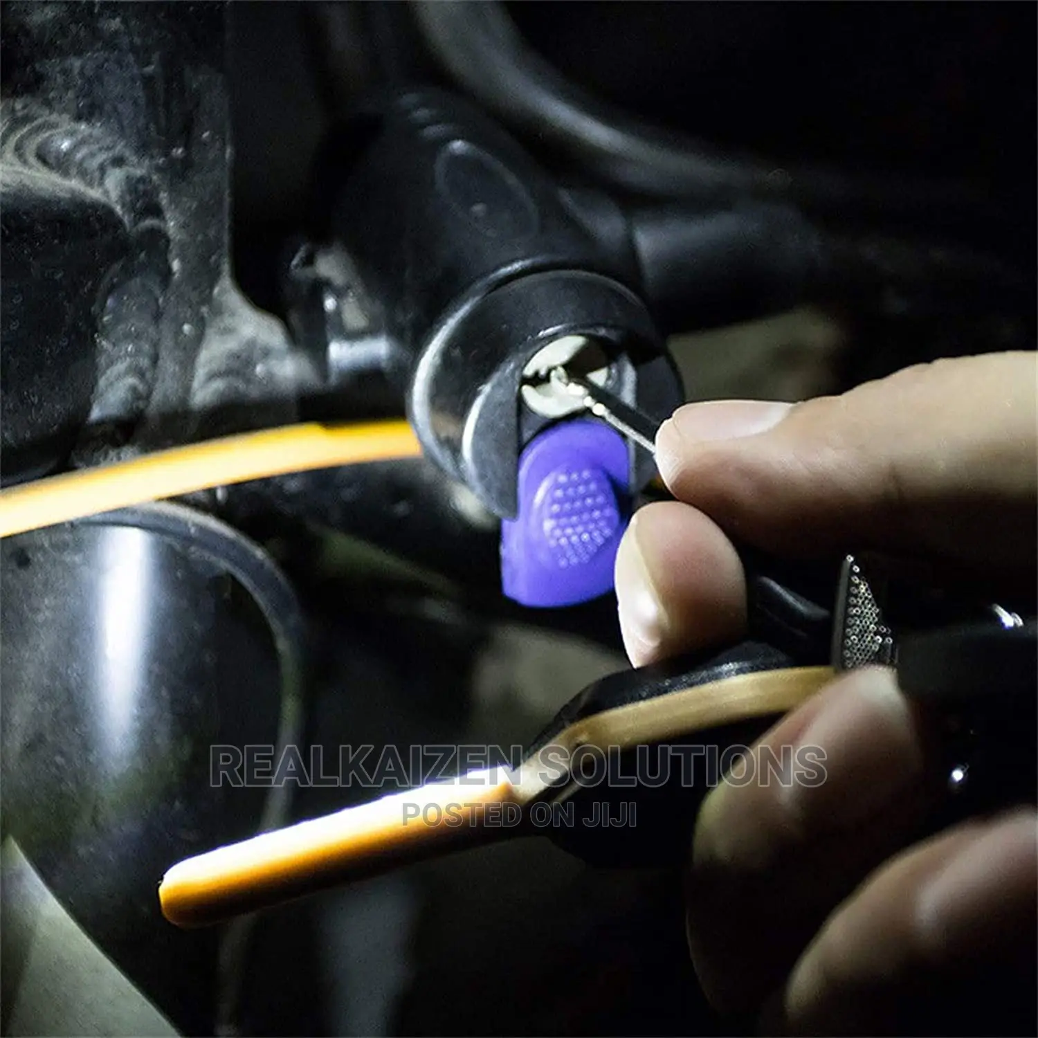 Mini COB LED Key Light Cover Torch Keychain