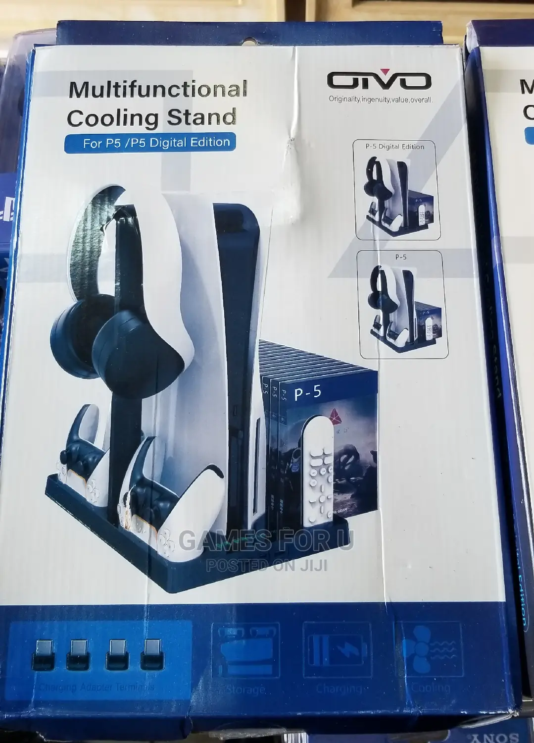 Ps5 Digital Console Cooling Stand