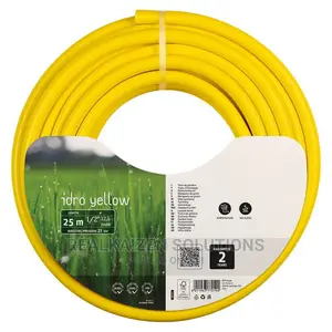 Italy FITT Idro Yellow Garden Hose With Inner Antialgae 25m
