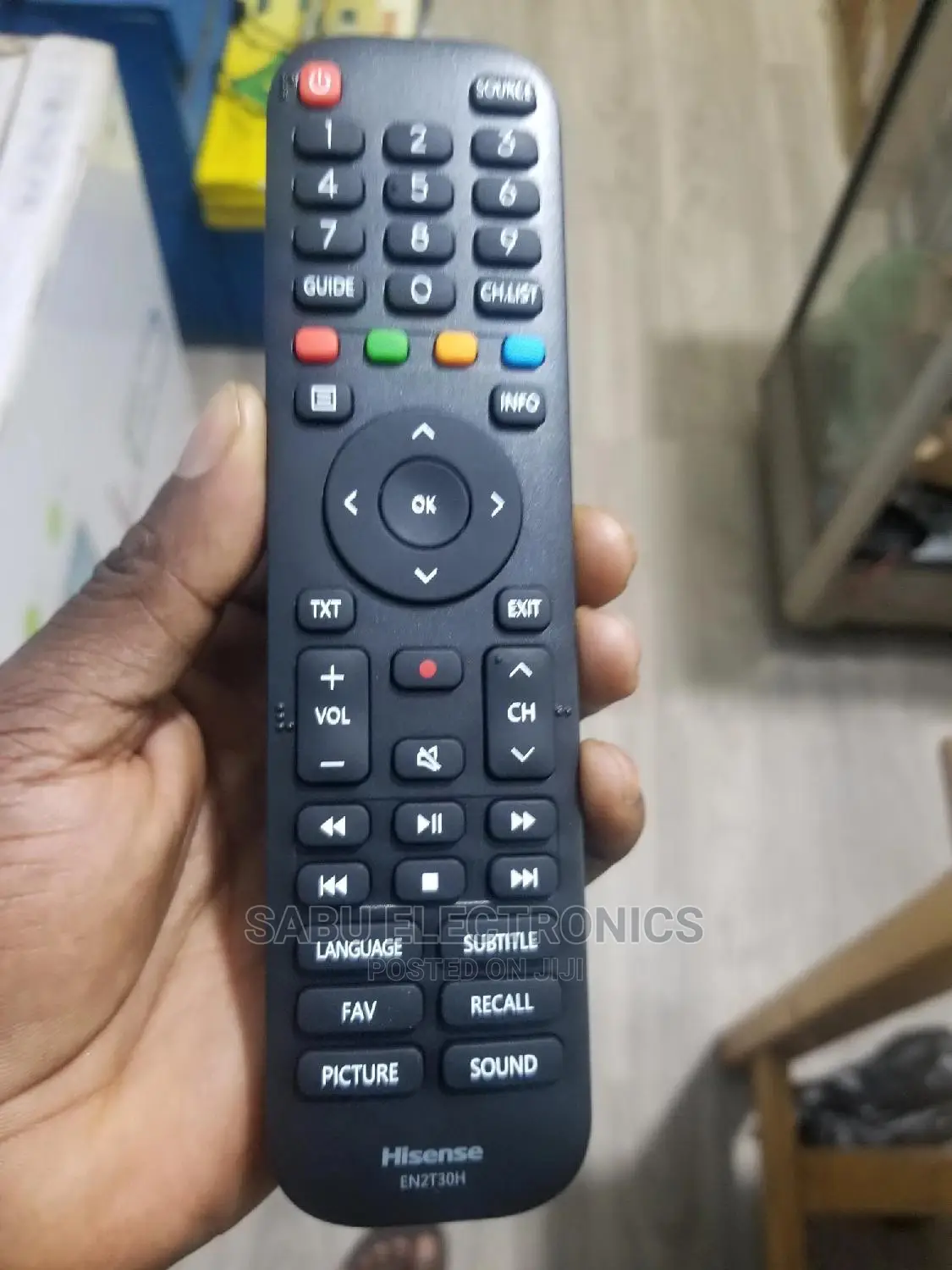 Hisense Frameless- Remote Control