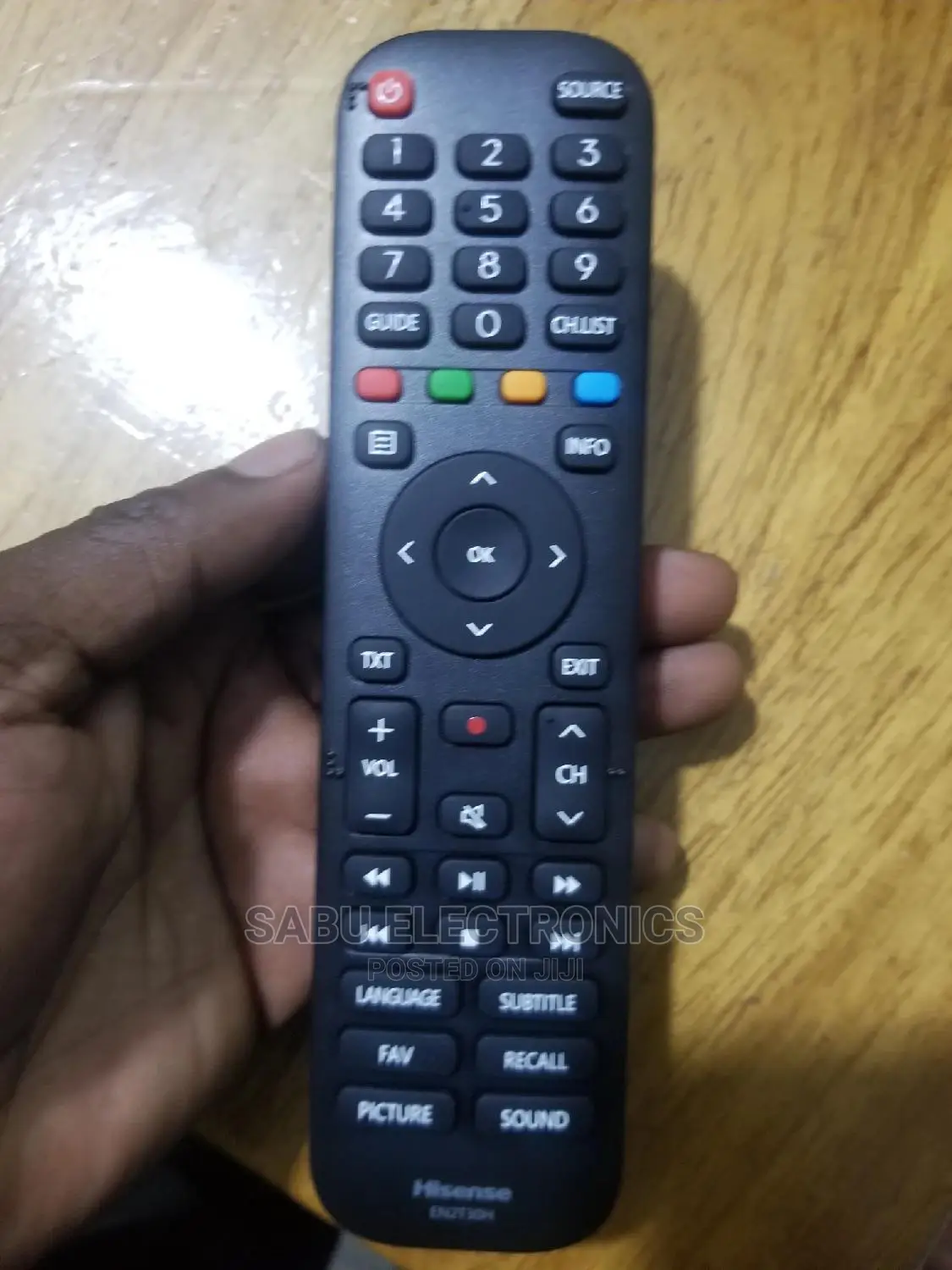 Hisense Frameless- Remote Control