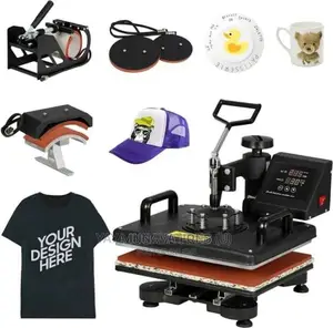 15*15inch Heat Press Machine 8in1 Combined