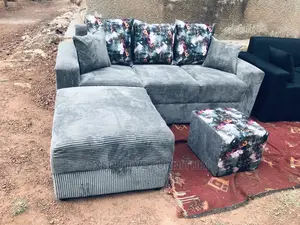 Mini Gray L Sofa