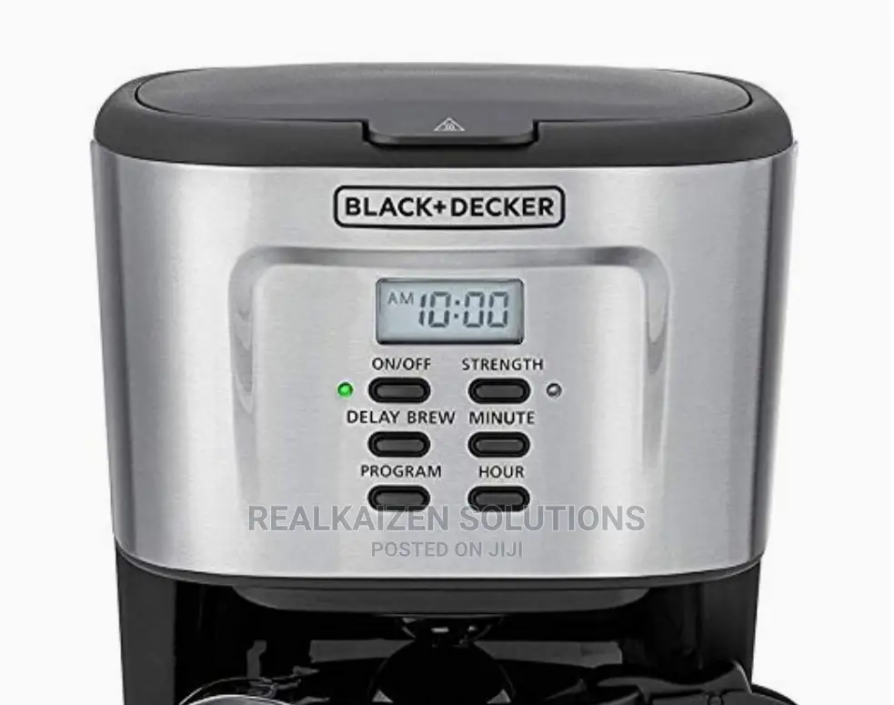 BLACK + DECKER LCD Display Programmable Coffee Maker