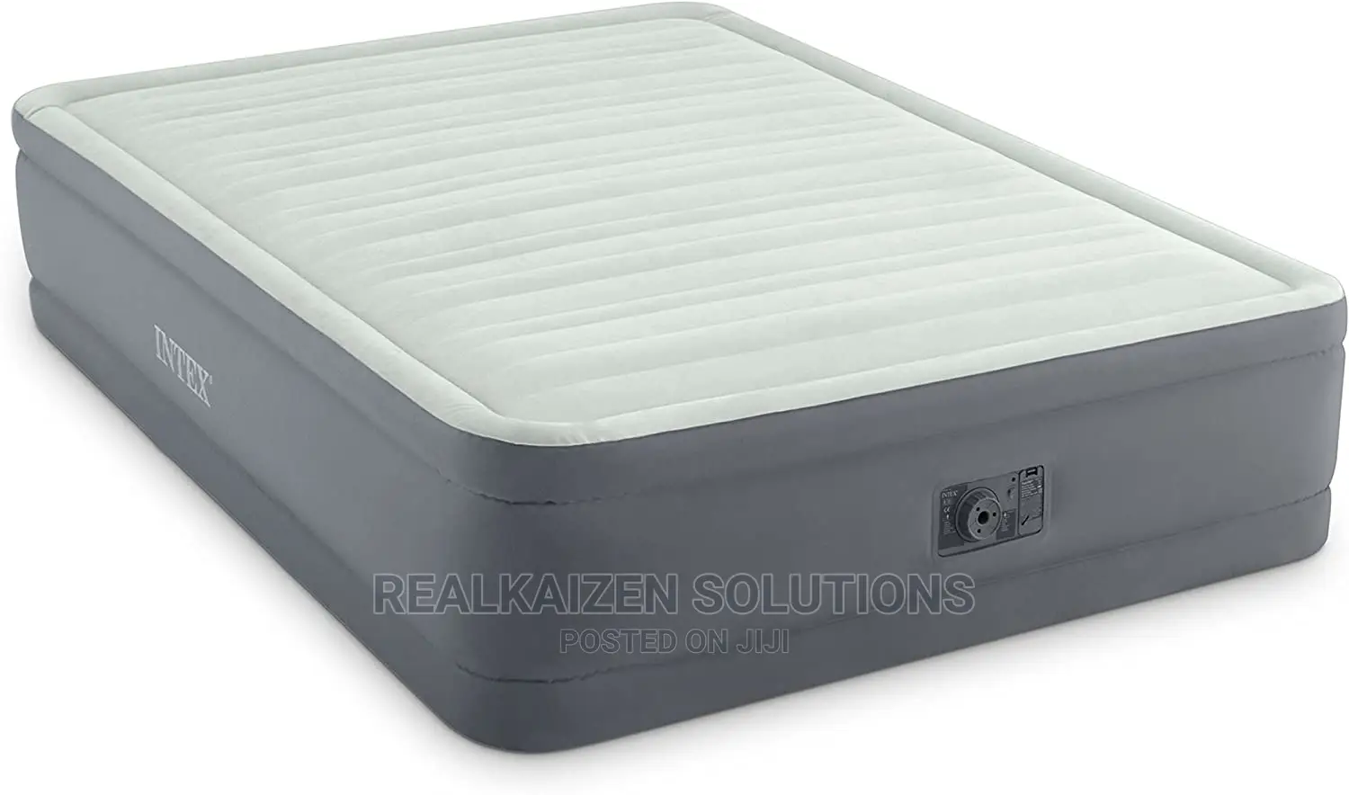 INTEX Premaire Queen Inbuilt Pump Elevated Airbed