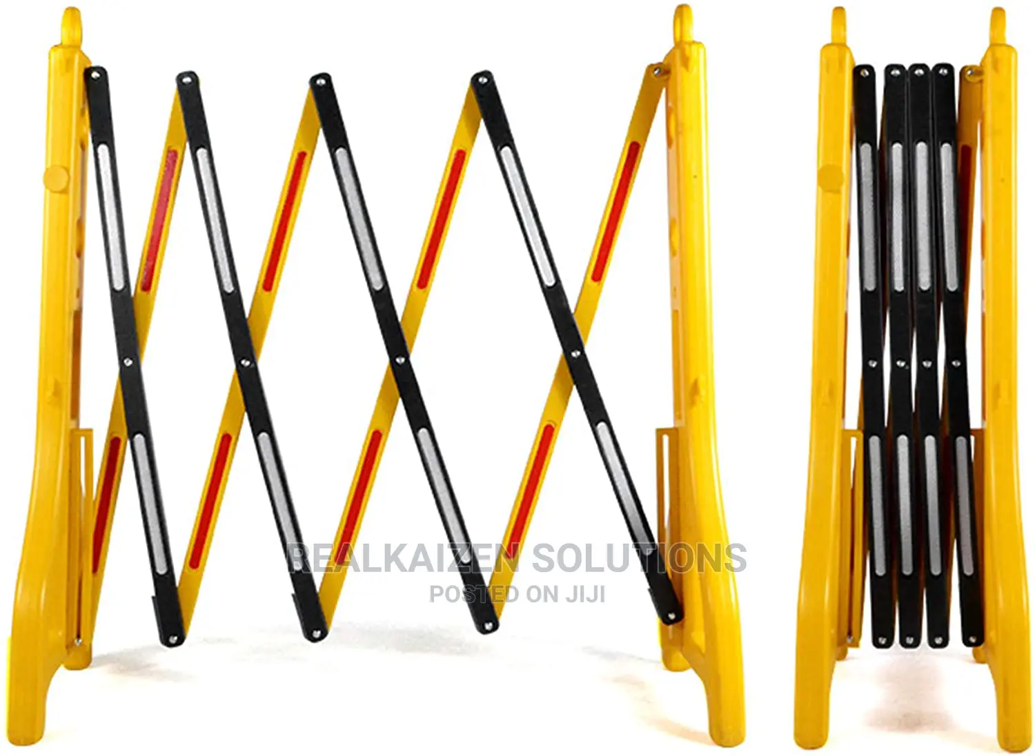 Mobile Fence Retractable Plastic Crowd Control Barrier 250cm