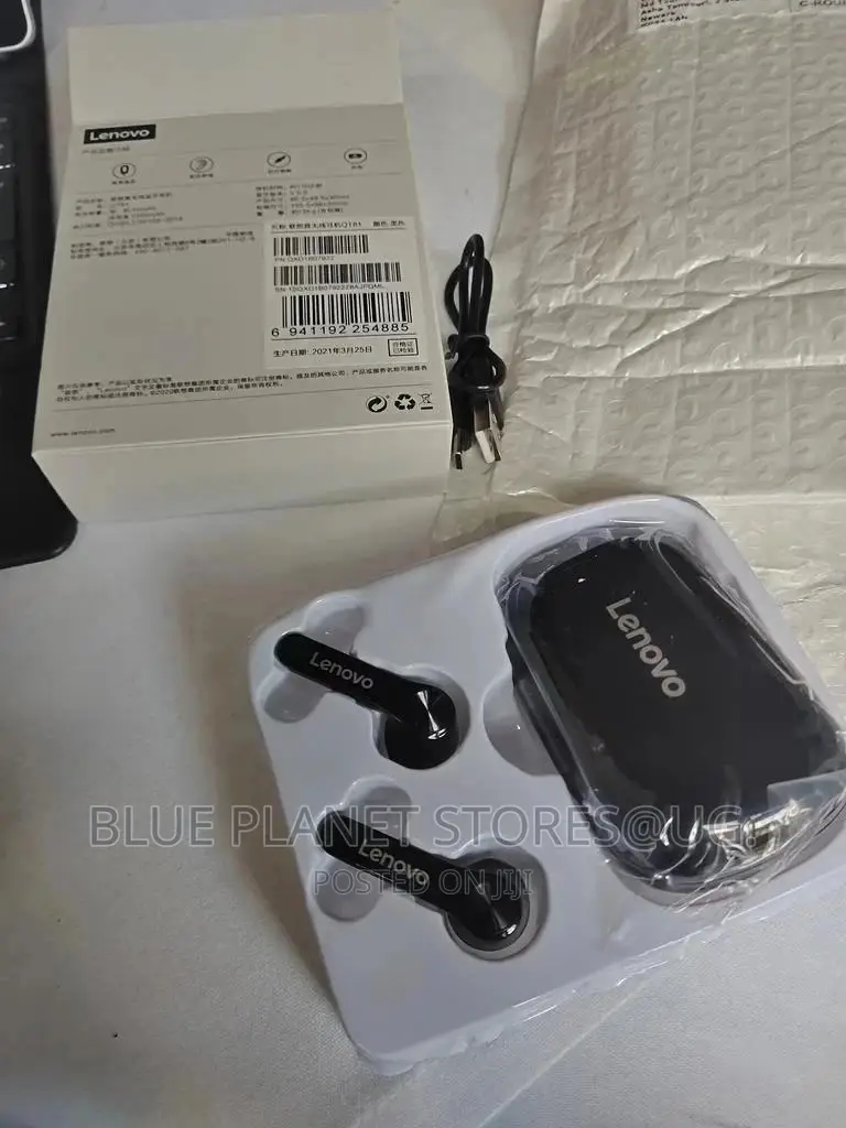 Lenovo《QT81》True Wireless Earbuds (Bluetooth 5.1 TWS)
