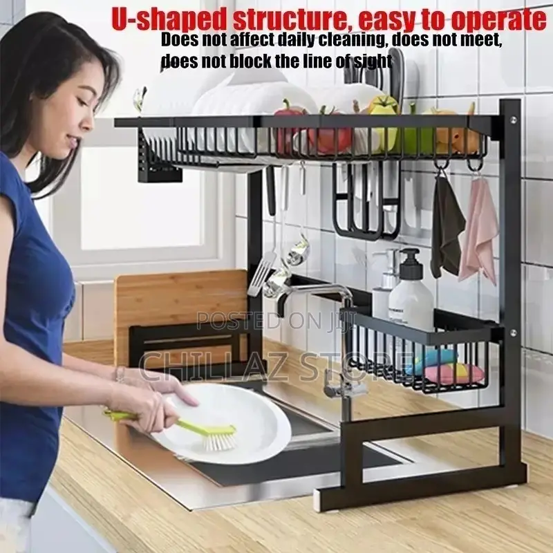 Over The Sink Dish Rack