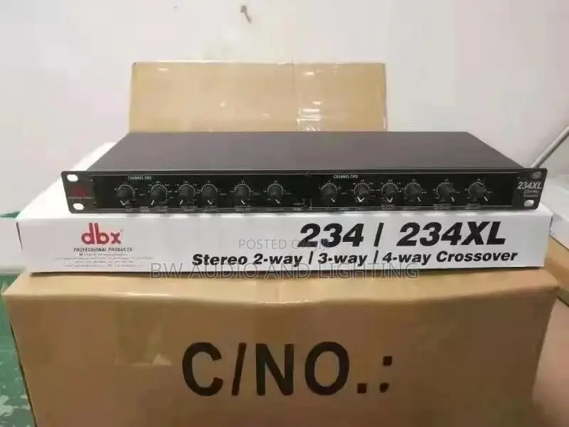 DBX 4way Crossover