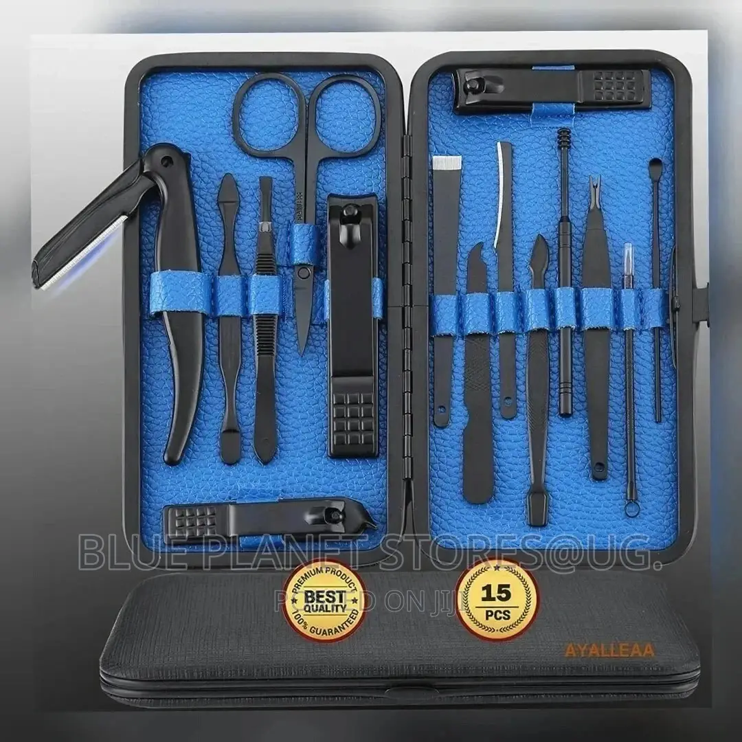 Professional Manicure Set and Pedicure Kit Tools.