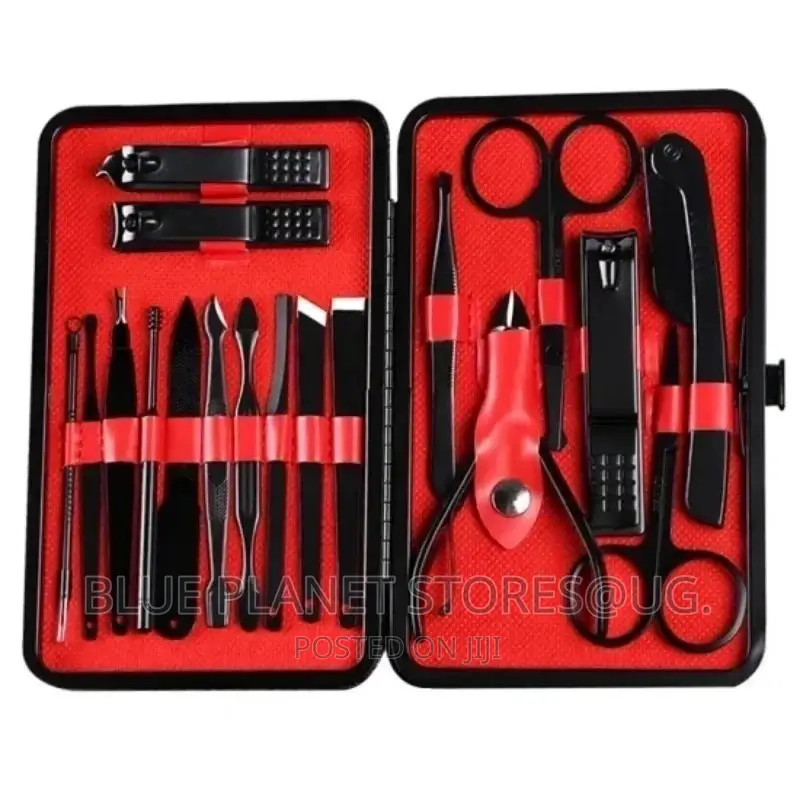 Professional Manicure Set and Pedicure Kit Tools.
