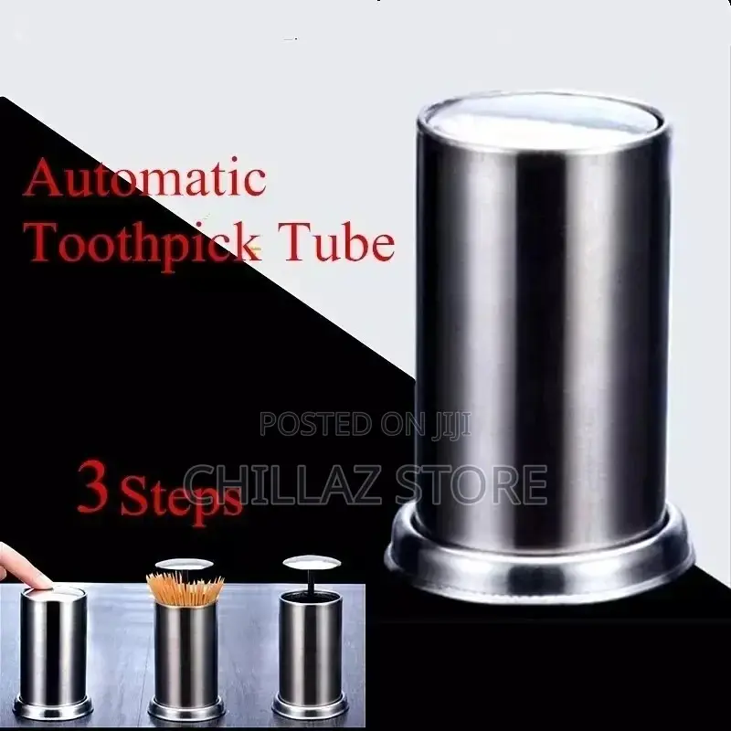 Stainless Steel Toothpick Holder