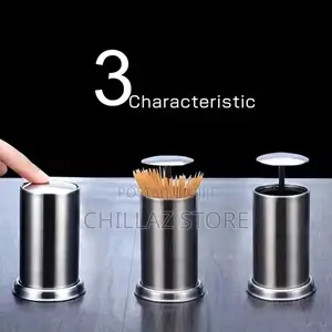 Stainless Steel Toothpick Holder