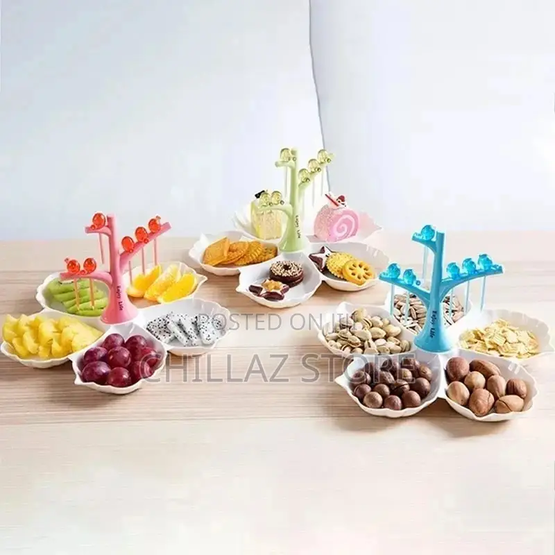 Fruit Folks And Plates