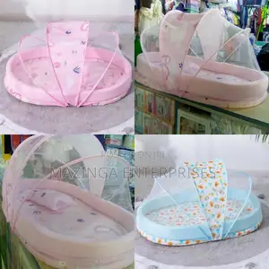 2in1 Foldable Newborn Baby Bed With Mosquito Net