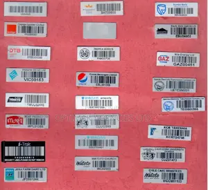 Aluminium Barcoded Asset Tags