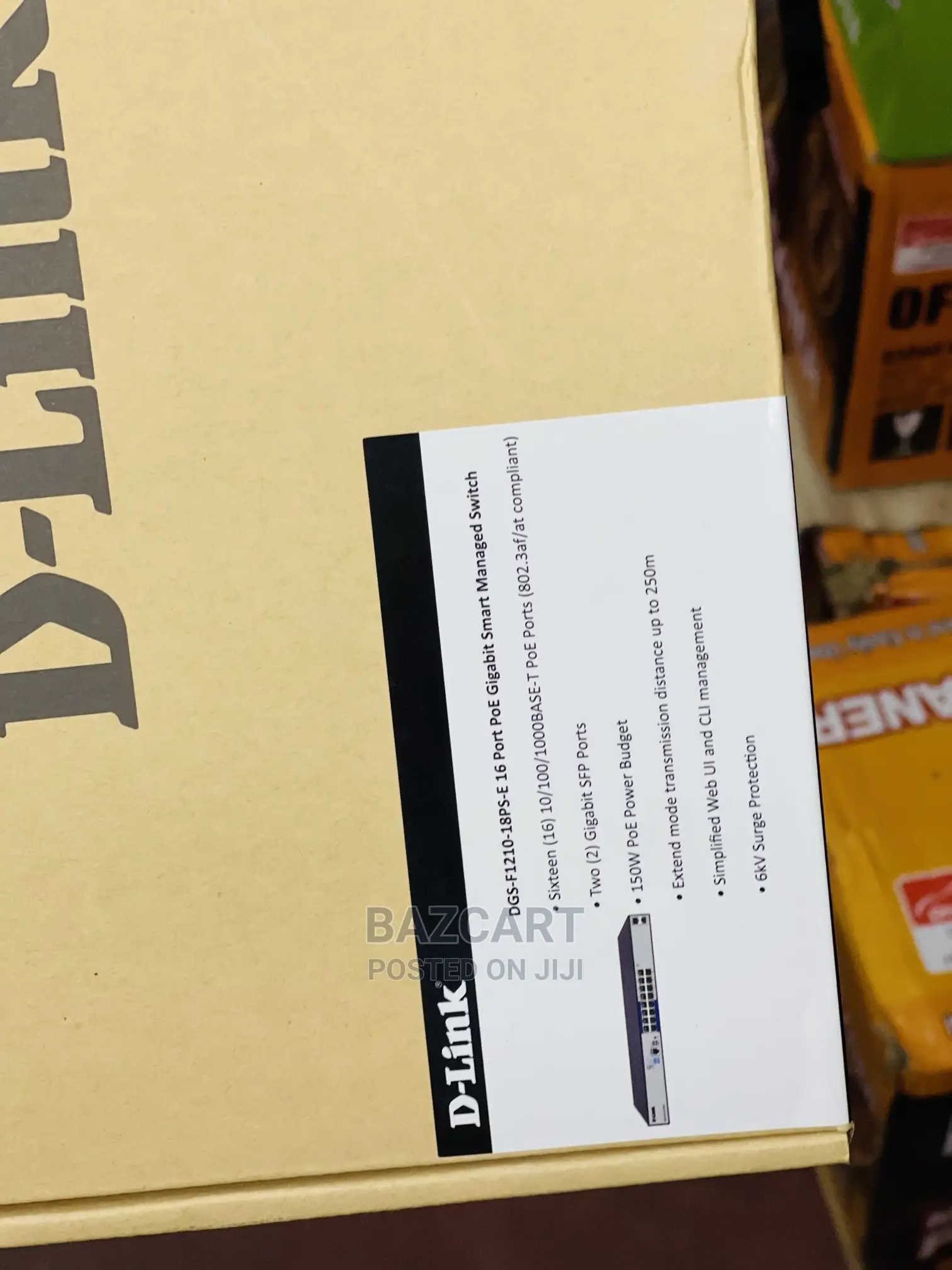 D-Link 16 Port Poe Gigabit Smart Managed Switch