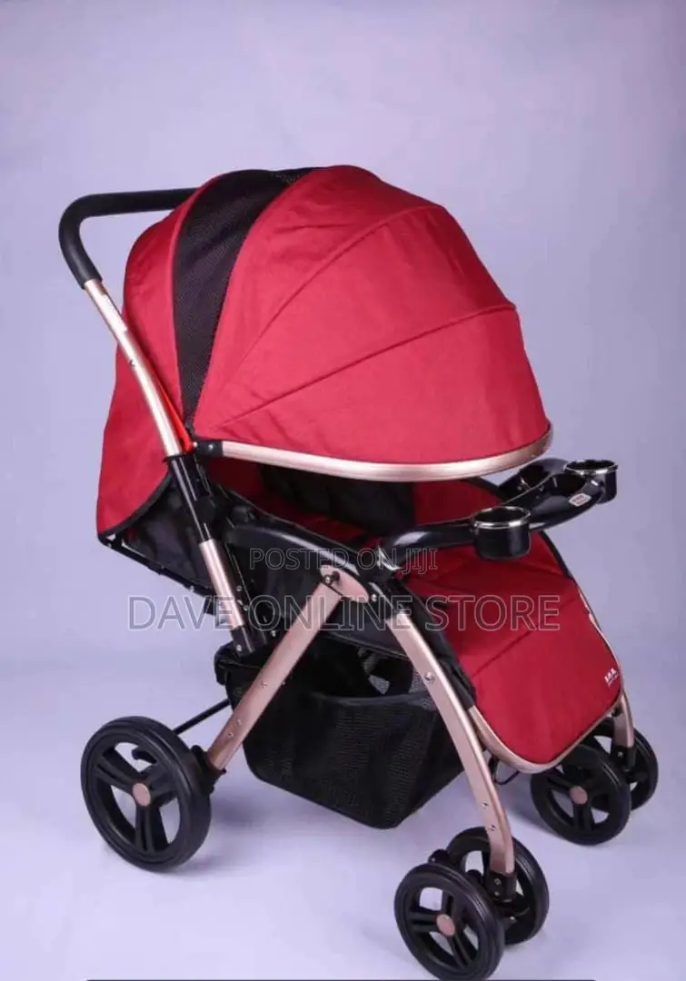 Durable Baby Stroller With Cup Holder