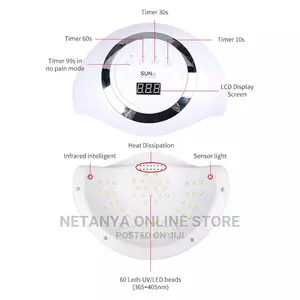 Double Uv Led Nail Lamp.