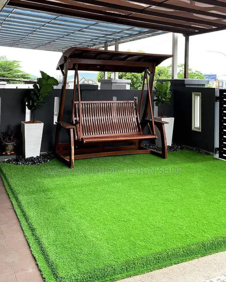 Pure Light Green Grass Carpet