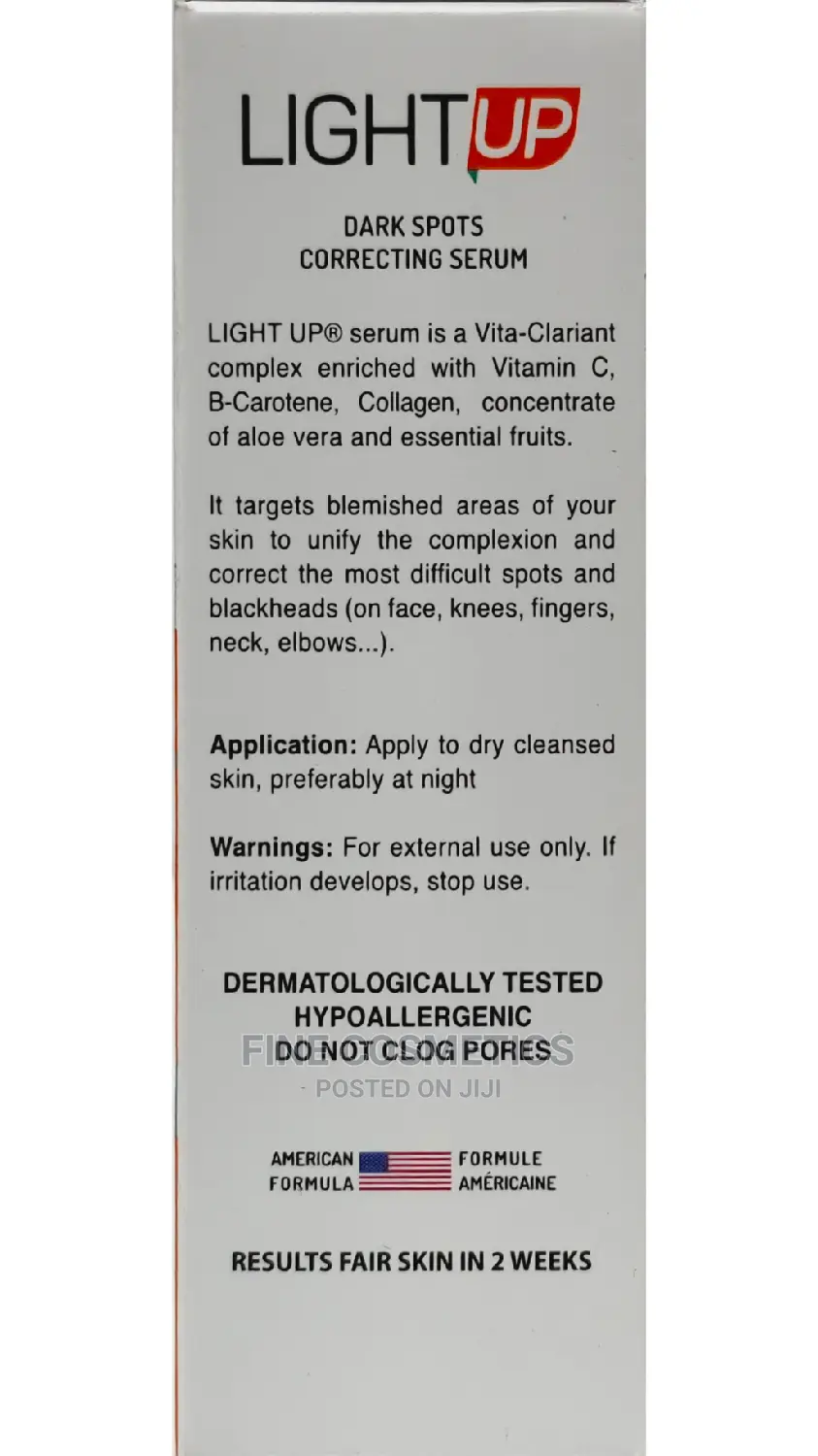Light Up Dark Spots Correction Serum.