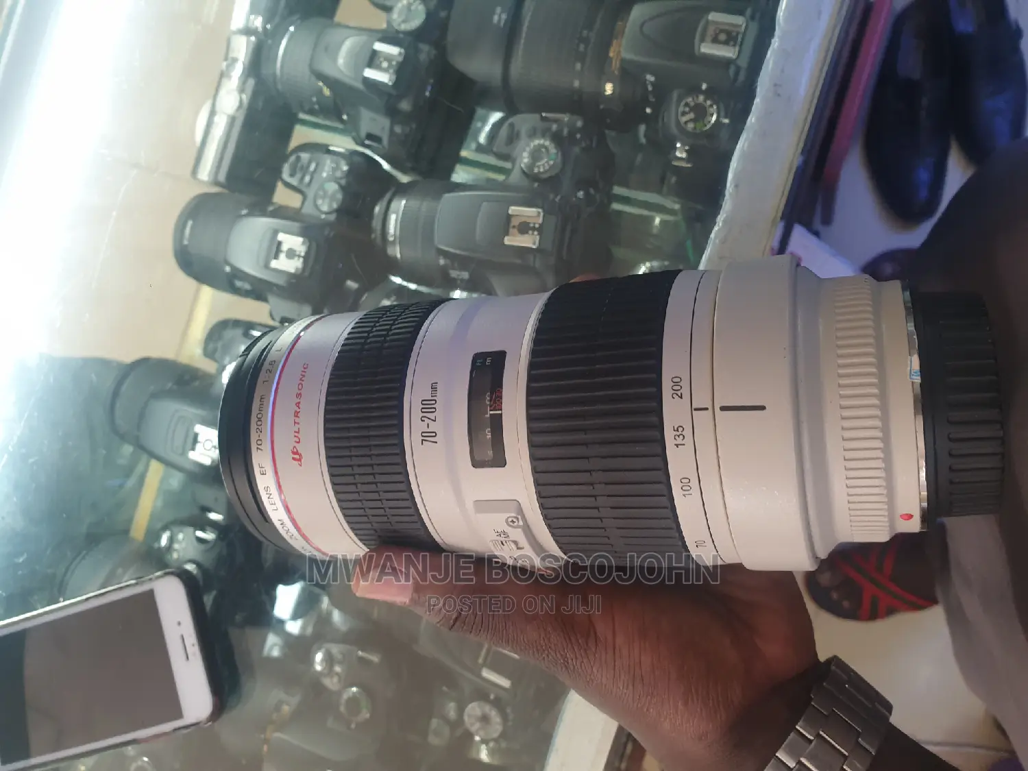 Canon White Lens