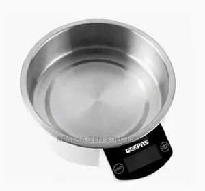 GEEPAS Digital LCD Display Kitchen Measuring Bowl Scale