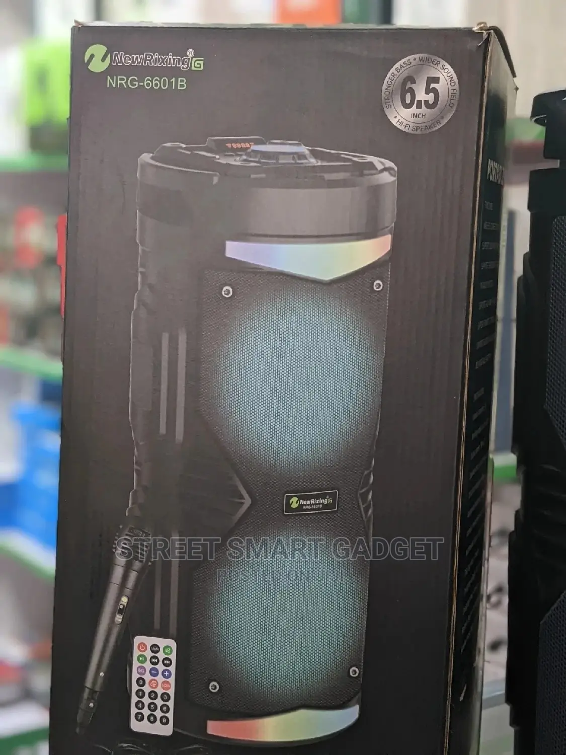 New Rexing Nrg-6601b
