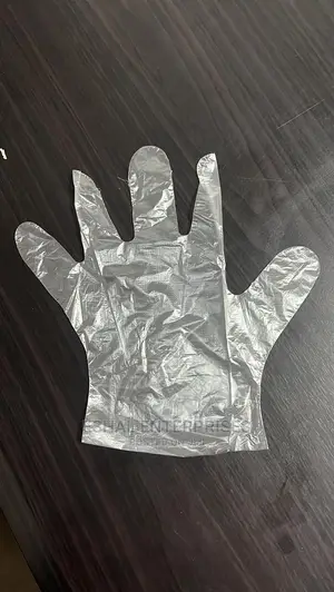 Hand Gloves Plastic Disposable 100 Pcs